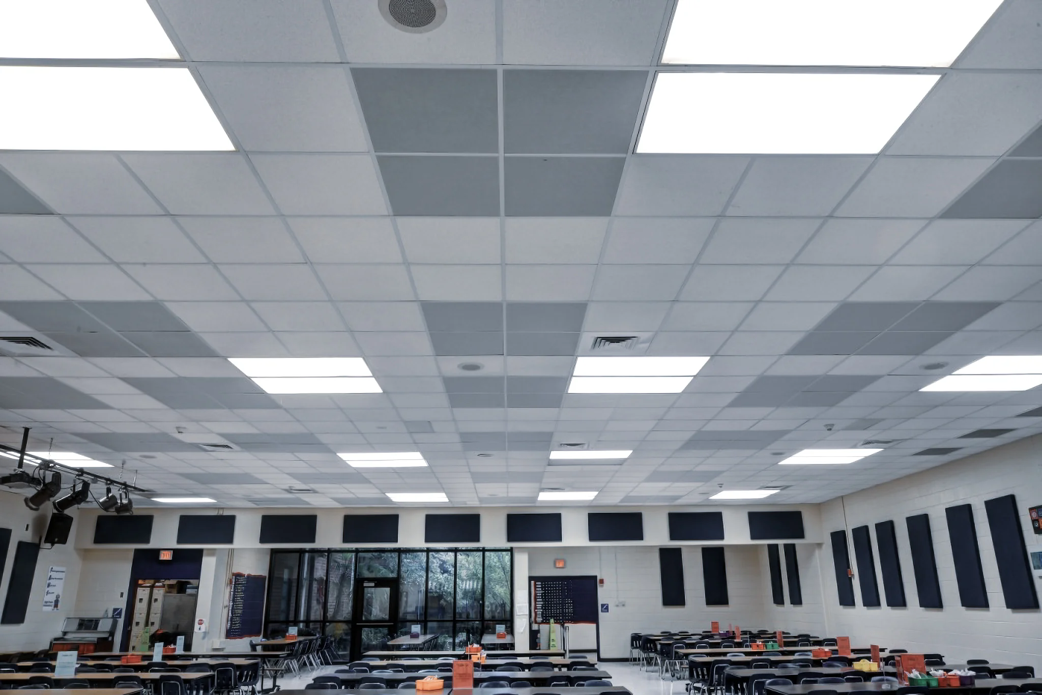 Ceiling systems — completed installation