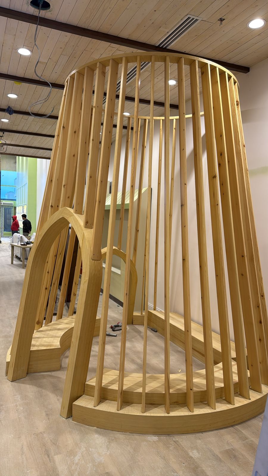 Custom furniture detail — finish and craftsmanship