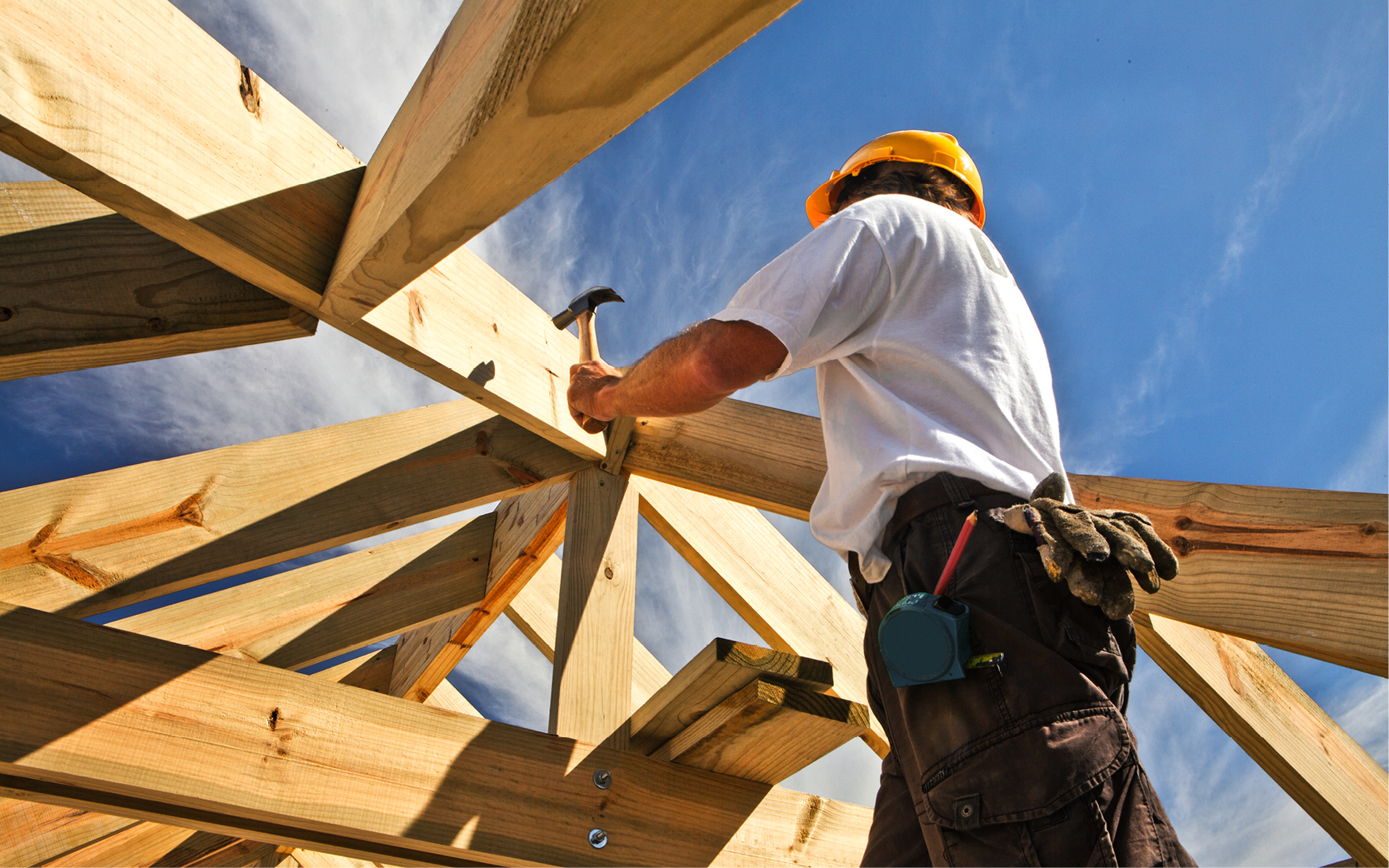 Joinery and carpentry works — completed installation